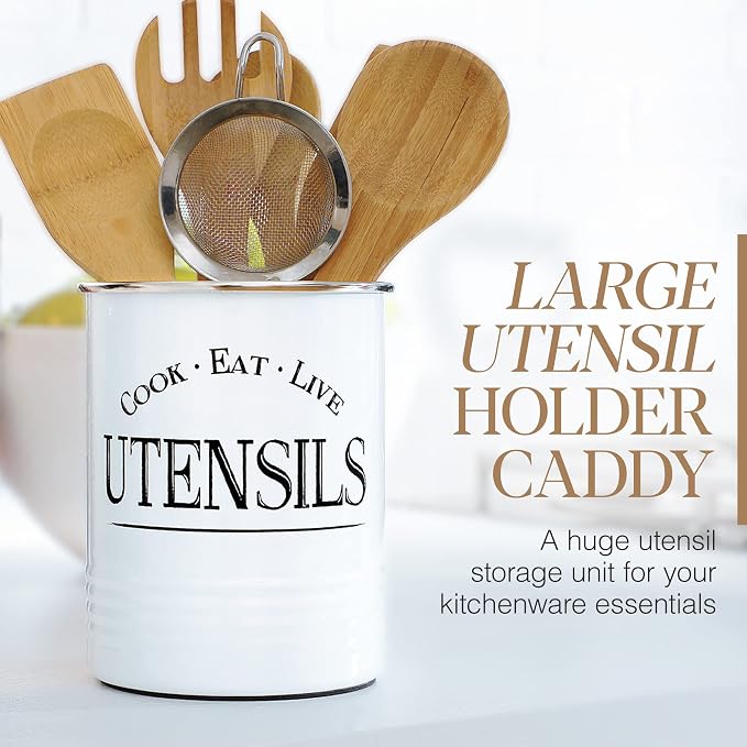 Walford Home Original Kitchen Utensil Holder Crock - Image 2
