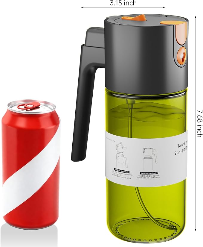 OURCABECUE Upgrade 2 in 1 Oil Sprayer - Image 2