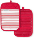 KitchenAid Albany Pot Holder 2-Pack Set, Passion Red by KitchenAid