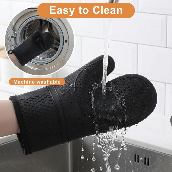 6 Pcs Oven Mitts and Pot Holders Sets - Image 8
