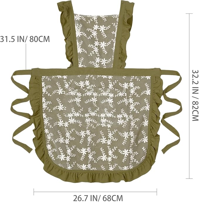 Pinknoke Vintage Pinafore Apron Dress - Image 6