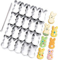 AIERSA Mini Bunny Cookie Cutter, Small Easter Cookie Cutters, 1.2 Inch Tiny by AIERSA