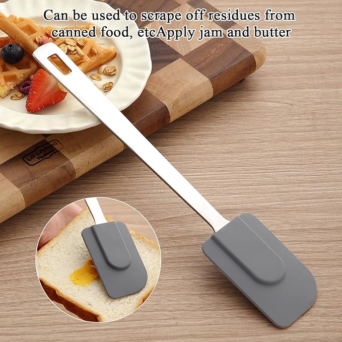 Berglander Stainless Steel Spatulas Set 3pcs, Metal Spatula - Image 6