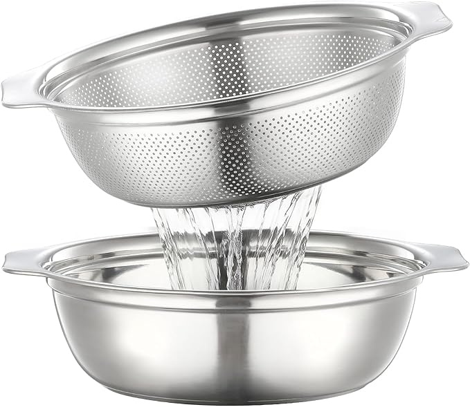 Colander for Kitchen Microporous, 5QT Strainer by Unknown