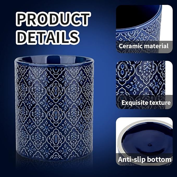 KOOV Kitchen Utensil Holder, Large Utensil Holders - Image 2