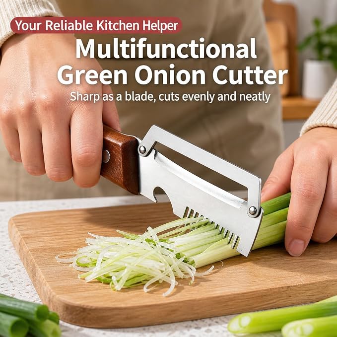 2 Pack MultiFunctional Vegetable Peeler, 3 in 1 Multi Functional Wooden Handle - Image 4