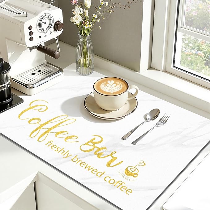Findosom Dish Drying Mat, Cuttable Drying Mat - Image 5