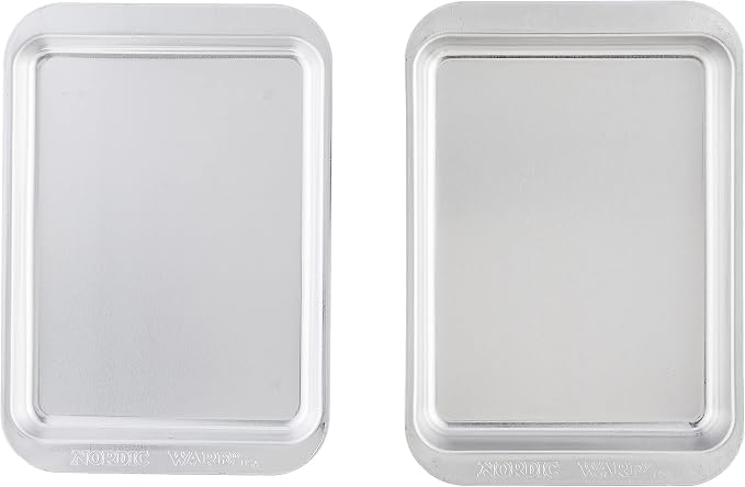 Nordic Ware Naturals 3 Piece Compact Pan Set, Toaster Oven, Counter Ovens - Image 3