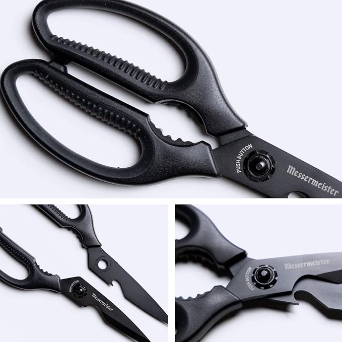 Messermeister 9-Inch Push Button Take-Apart Shears - Image 4