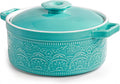 Elsjoy 2 Quart Round Ceramic Casserole Dish by Elsjoy