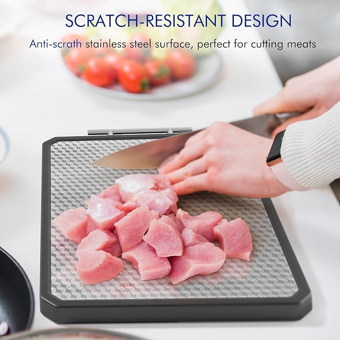 Stainless Steel Cutting Board, Scratch-resistant Cutting Board - Image 3