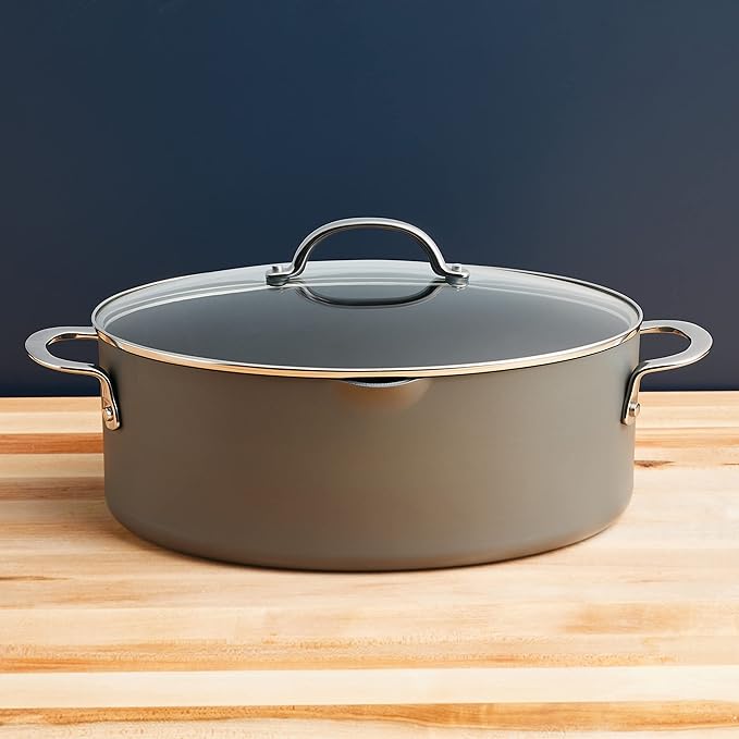 Rachael Ray 80090 Professional Hard Anodized Nonstick Cookware Oval Pasta - Image 7