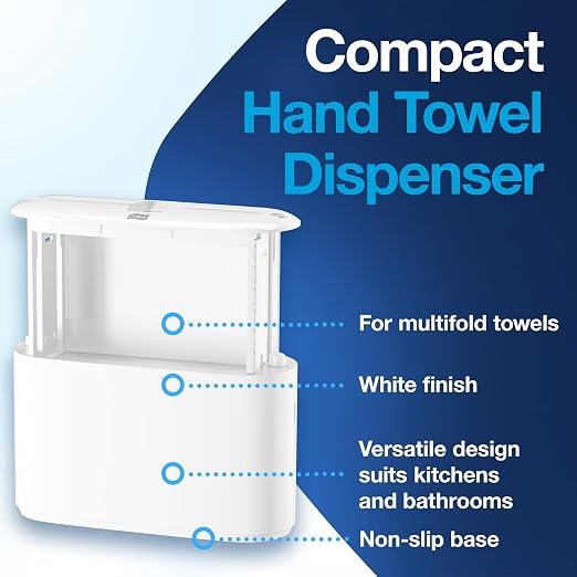 Tork Xpress Paper Towel Dispenser and Tork Extra Soft Multifold Hand Towels - Image 4
