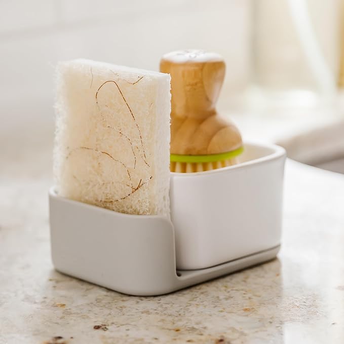 Full Circle Coconut Scrubber Sponges, Plant-Based Sponges Made - Image 2