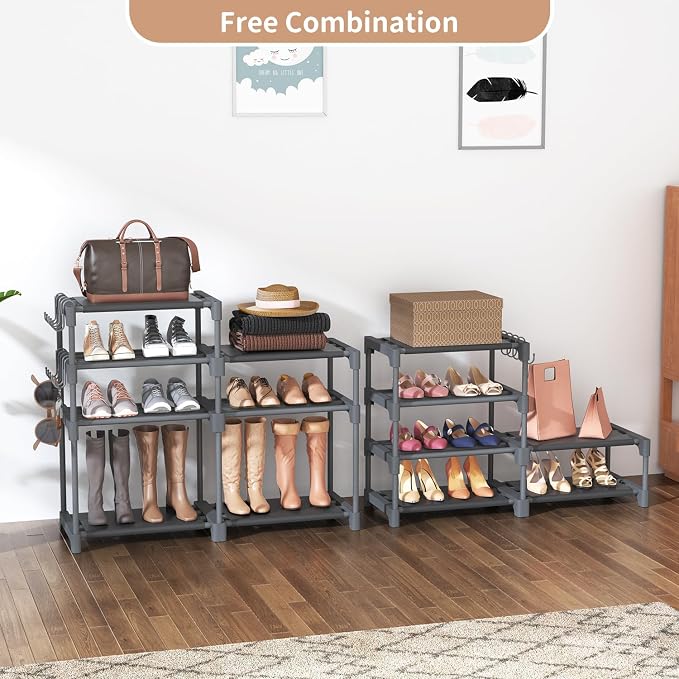 ROJASOP Shoe Rack, Shoe Storage Organizer - Image 6