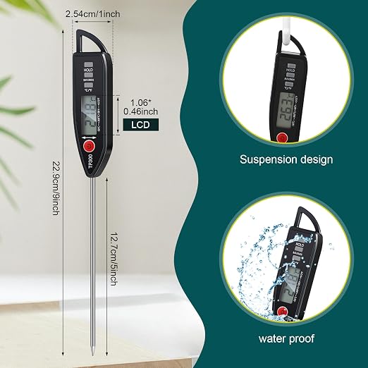 Copkim 3 Pcs Instant Read Meat Thermometer - Image 2