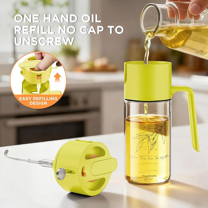 PLAPITATE 17oz/500ml Premium Olive Oil Sprayer - Image 5