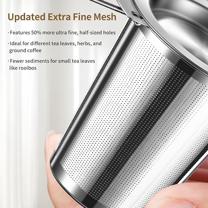 1Pack Long-Handled Tea Strainer - Image 3