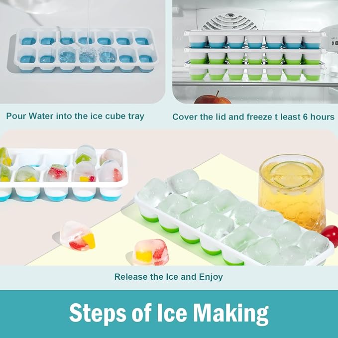 Ice Cube Trays for Freezer - Image 4