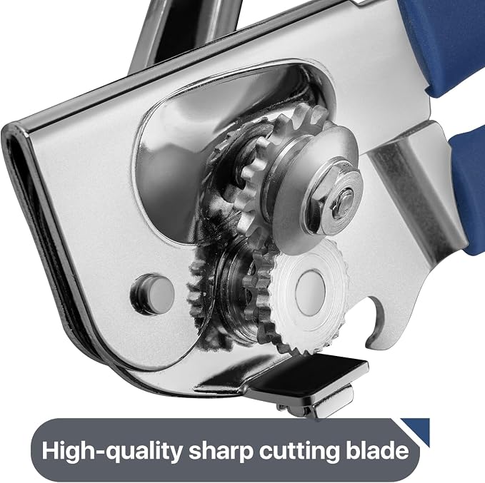 Commercial Can Opener, UHIYEE Hand Crank Can Opener Manual Heavy Duty - Image 3