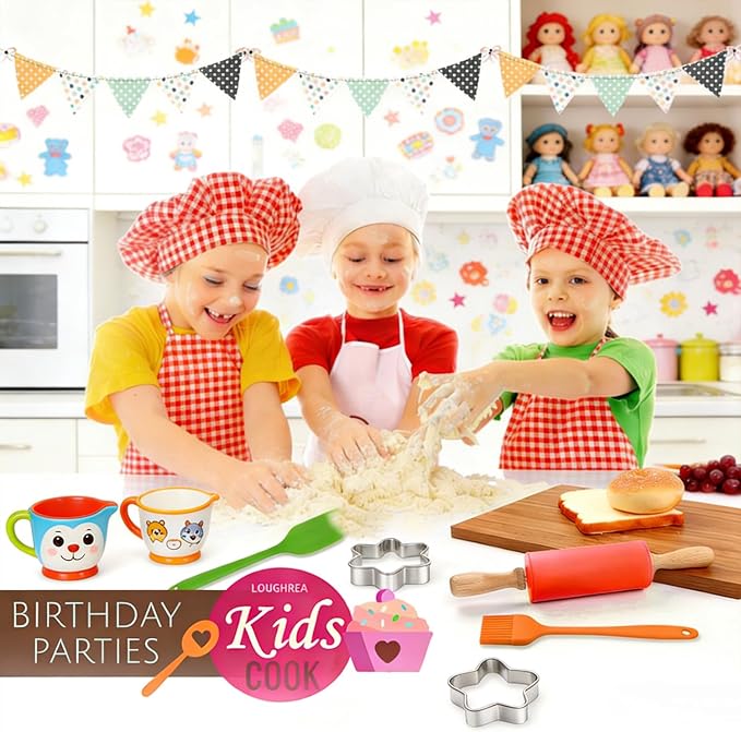Non-Stick Rolling Pin Silicone Basting Pastry Mat Spatula Brushes Set:Combo Kit - Image 6