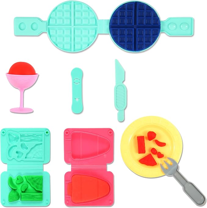 FRIMOONY Dough Tools Set for Kids, Various Animal Molds, Rolling Pins, Random - Image 2