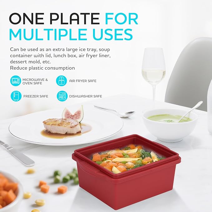 Xomoo 2 Cup Silicone Freezer Trays - Image 7