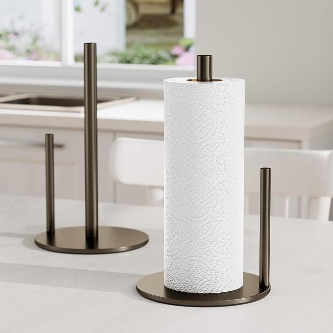 Bronze Kitchen Paper Holder, Oil Rubbed Bronze Paper Towel Holder, Kitchen Roll - Image 7
