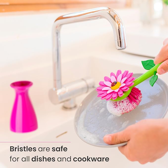 Vigar Flower Power Dish Brush - Image 5