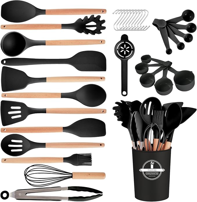Kitchen Utensils Set by Stylishkitchenjoyfulmoment