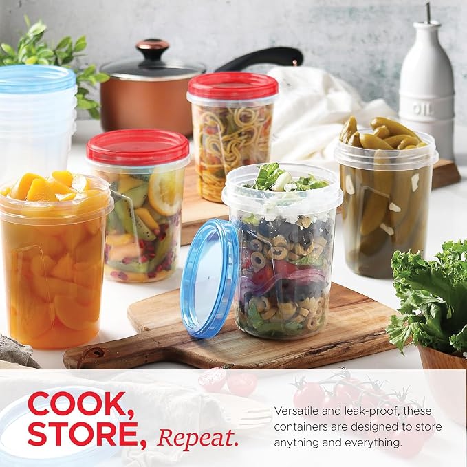 Tafura 10 Pack Leakproof Freezer Containers - Image 2