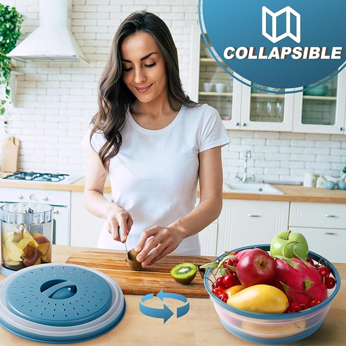 2 in 1, WENWELL Microwave Splatter Cover - Image 4