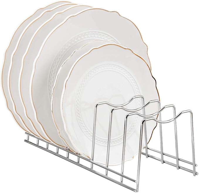 Pot Lid Organizer, Kitchen Pot Lid Rack Holder, Rest Cutting Board, Baking Sheet - Image 3