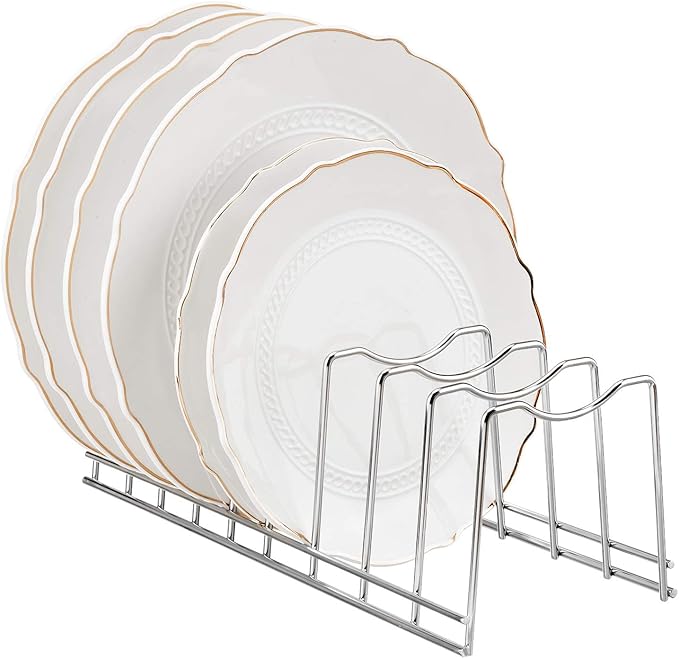 Pot Lid Organizer, Kitchen Pot Lid Rack Holder, Rest Cutting Board, Baking Sheet - Image 3