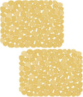 Bligli Pebble Sink Mat for Stainless Steel/Ceramic Sinks, 2 Pack PVC Sink by BliGli