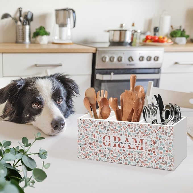 Best Gram Ever Gifts Kitchen Utensil Holder, Mothers Day Birthday Gift - Image 2