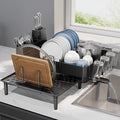 Expandable Dish Rack with Drainboard by Urackify