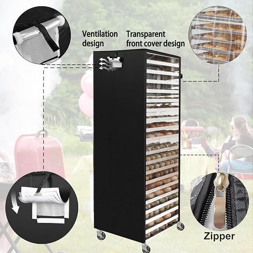 Commercial Bread Rack Cover Speed Rack Cover - Image 3