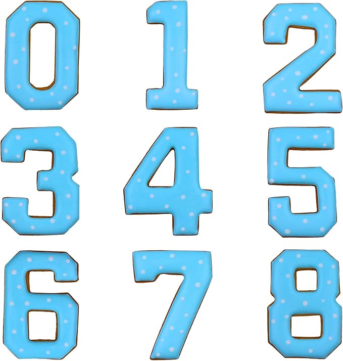 Number Cookie Cutter Set 3 Inch - Image 7
