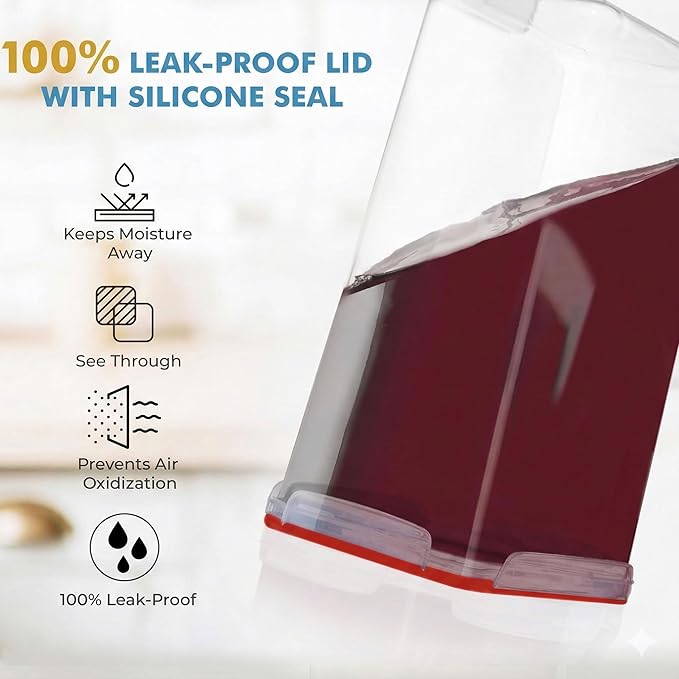 Shazo 2 PC Extra Large Bulk Food Storage Containers - Image 6
