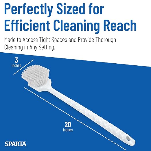 SPARTA 40501EC02 Plastic Large Scrub Brush, Kitchen Brush, Utility Brush - Image 5