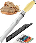 Orblue Serrated Bread Knife Ultra-Sharp Stainless Steel Professional Grade by Orblue