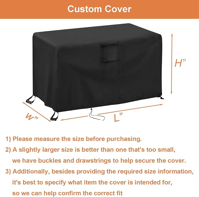 TheElves Custom Cover, Outdoor Covers Waterproof & Windproof & UV-Resistant & - Image 3
