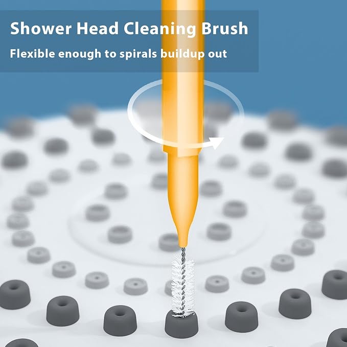 Lumkew Multiplesize Shower Head Cleaner Tool, Shower Head Cleaning Brushes - Image 4