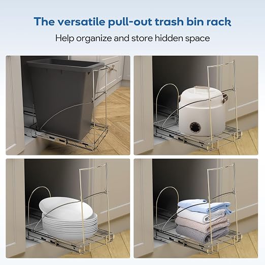 Pull Out Trash Can Under Cabinet & Under Sink - Image 7
