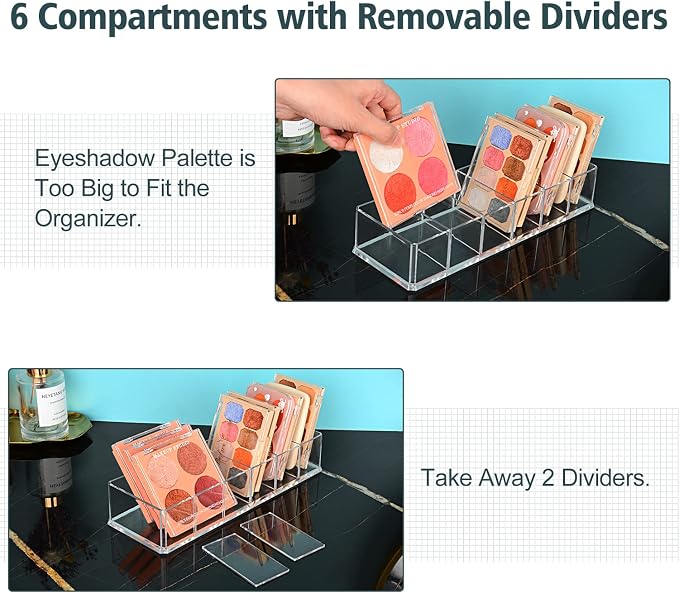 JessLab Acrylic Organizers, Bathroom Organizer - Image 4