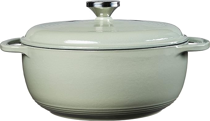 Lodge 4.5 Quart Enameled Cast Iron Dutch Oven - Image 2