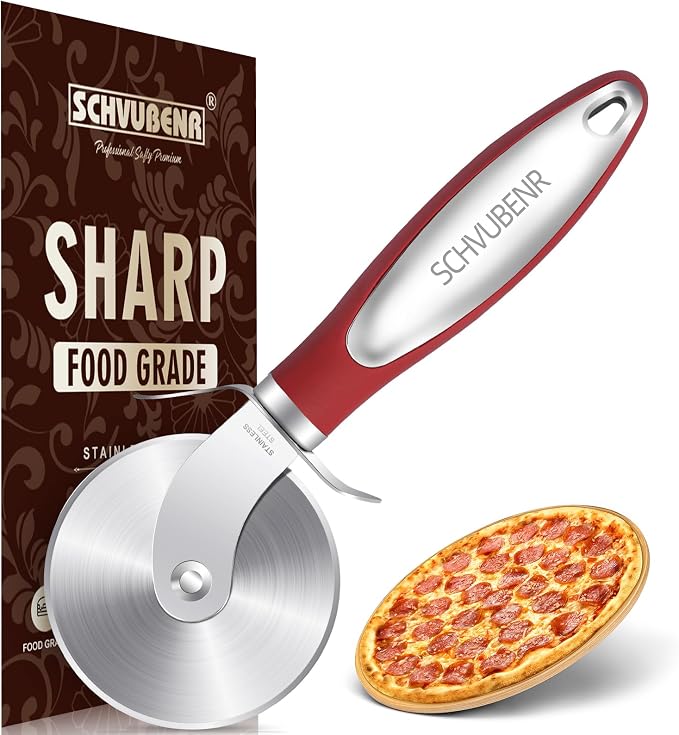 SCHVUBENR Premium Pizza Cutter Wheel by SCHVUBENR