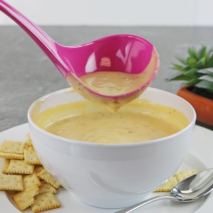 Reston Lloyd Melamine Soup Ladle Kitchen Utensil, Durable BPA-Free Plastic - Image 3