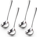 Comicfs 4 Pack Small Ladle Sauce Ladle SUS 304 Stainless Steel Small Serving by Comicfs